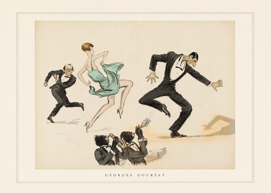 Georges Goursat Georges Goursat III No6 - Poster