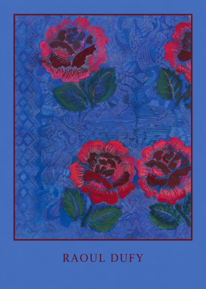 Raoul Dufy Roses No4 - Poster
