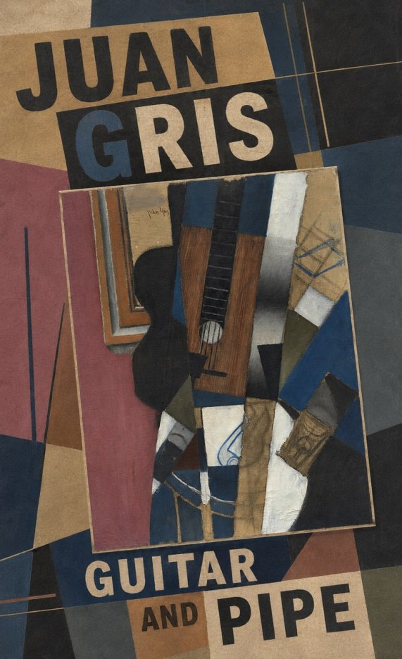 Juan Gris Guitar and Pipe I No3 - Poster