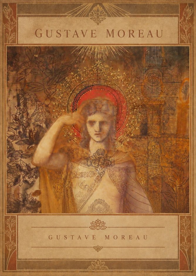 Gustave Moreau The Messenger No2 - Poster