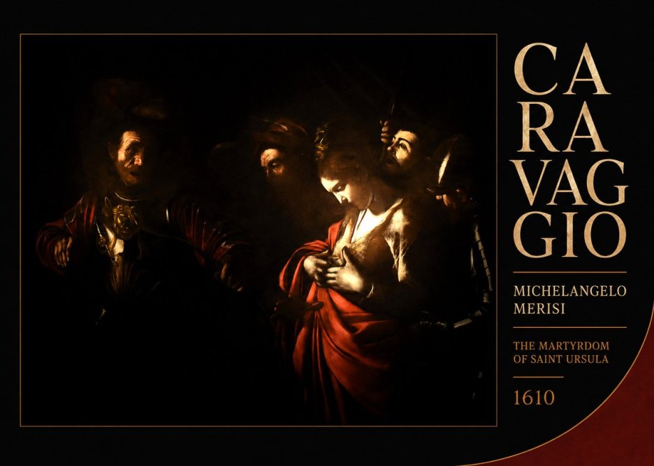 Michelangelo Merisi da Caravaggio The Martyrdom of Saint Ursula No6 - Poster