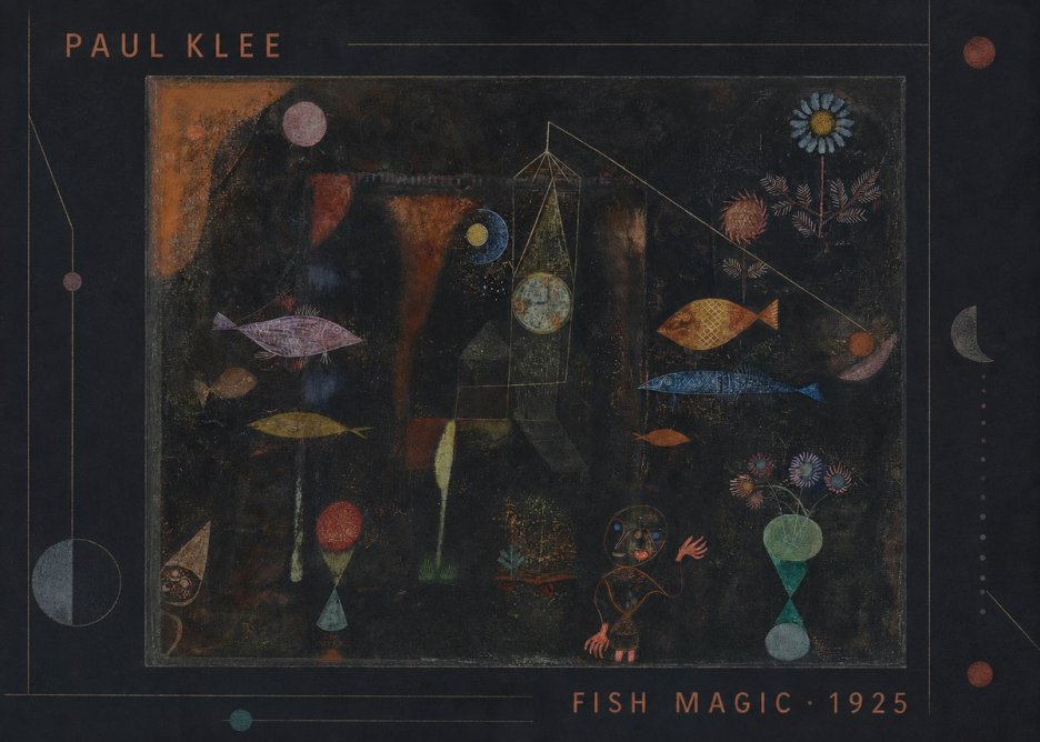 Paul Klee Fish Magic I No3 - Poster