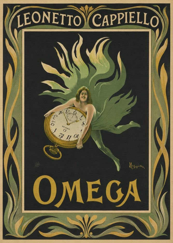 Leonetto Cappiello Omega No1 - Poster