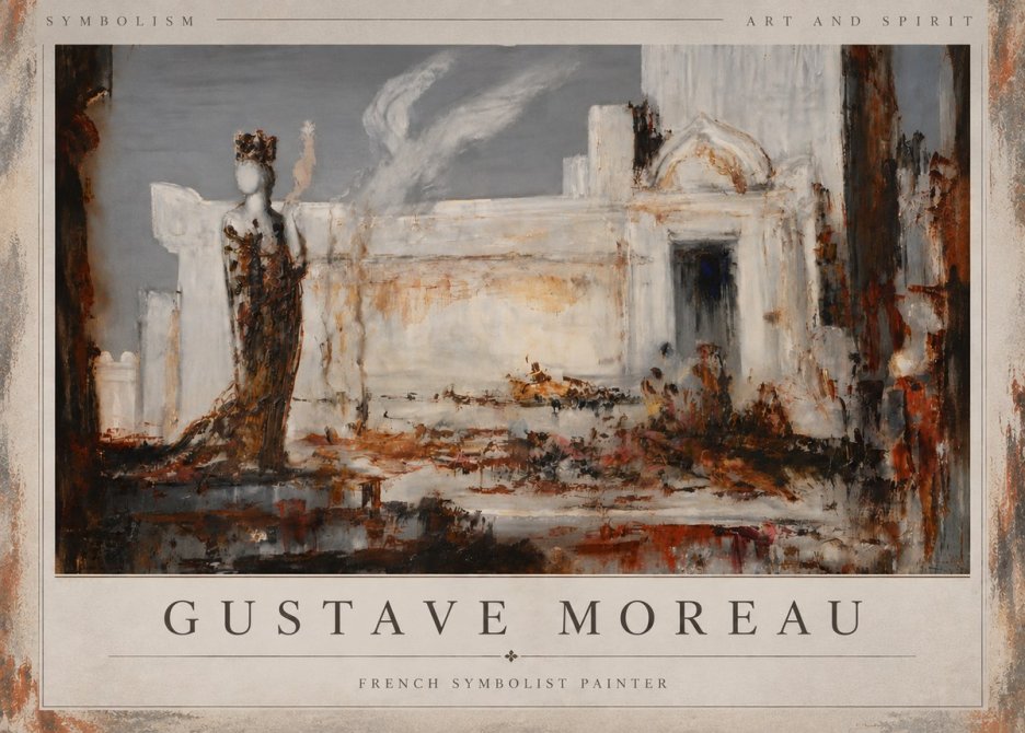 Gustave Moreau Untitled I No4 - Poster