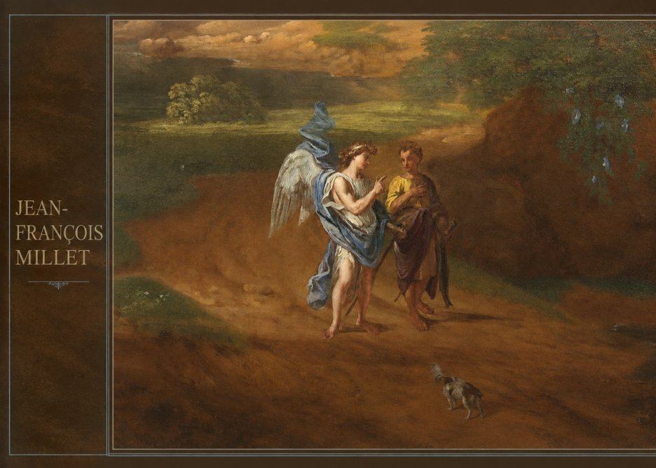 Jean-François Millet Tobias and the Angel No2 - Poster