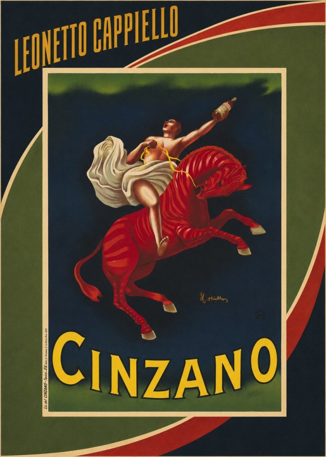 Leonetto Cappiello Cinzano No3 - Poster