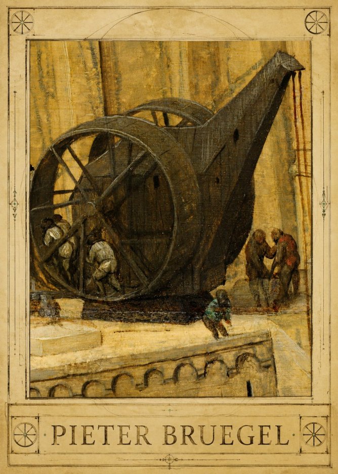 Pieter Bruegel The Crane No1 - Poster