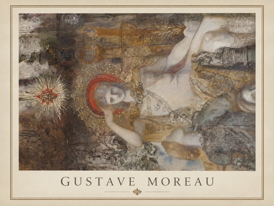 Gustave Moreau Saint Sebastian II No1 - Poster