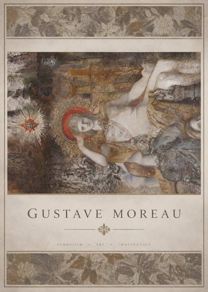 Gustave Moreau Saint Sebastian II No4 - Poster