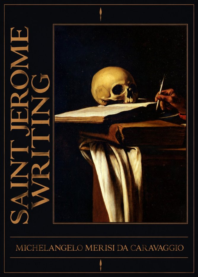 Michelangelo Merisi da Caravaggio Saint Jerome Writing III No4 - Poster