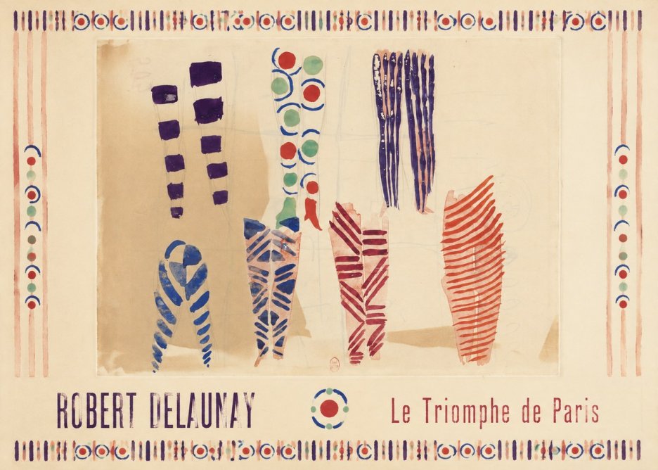 Robert Delaunay Le Triomphe De Paris IV No4 - Poster