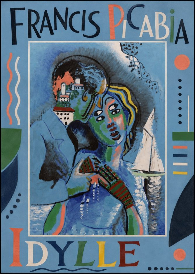 Francis Picabia Idylle No1 - Poster