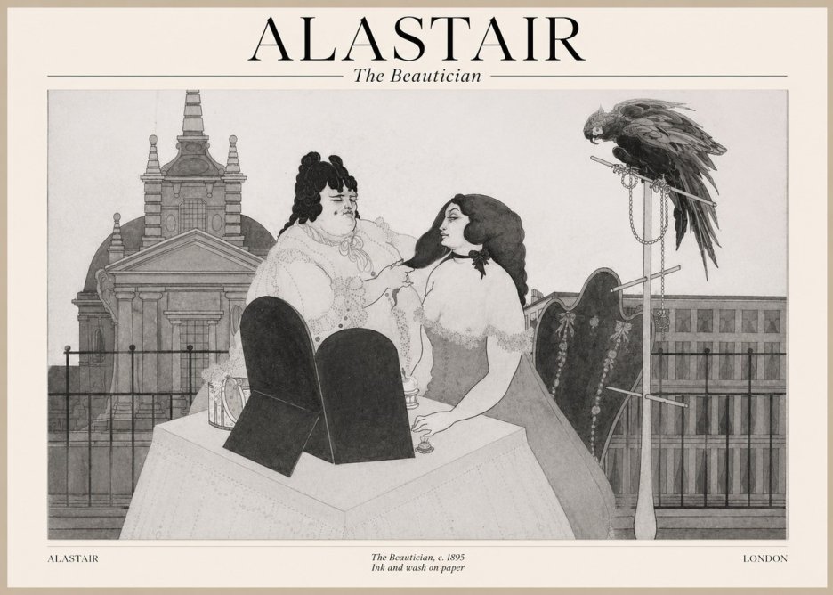 Alastair The Beautician No1 - Poster