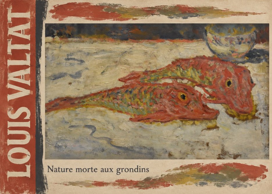 Louis Valtat Nature Morte Aux Grondins No2 - Poster