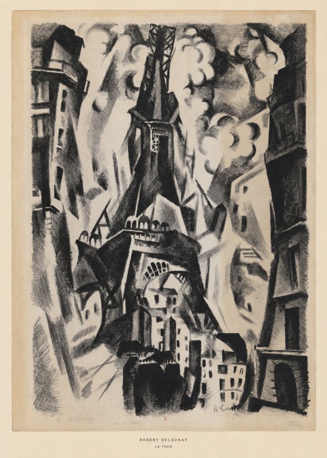 Robert Delaunay La Tour No6 - Poster