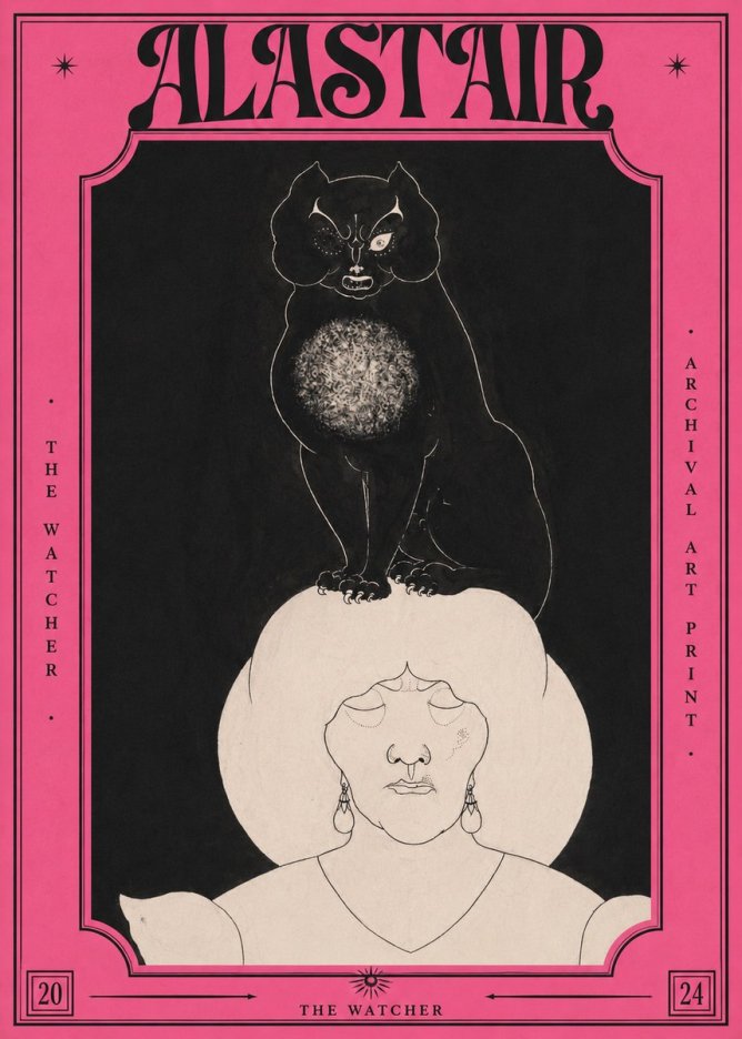 Alastair The Watcher No2 - Poster