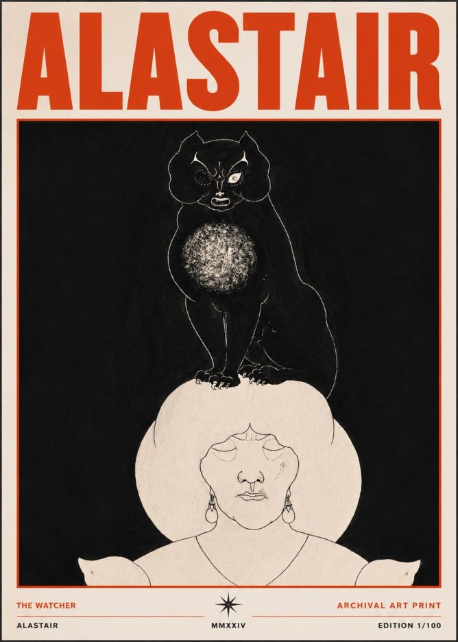 Alastair The Watcher No3 - Poster