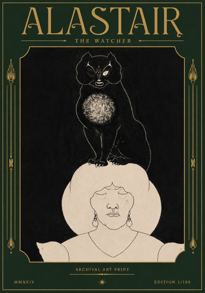 Alastair The Watcher No4 - Poster
