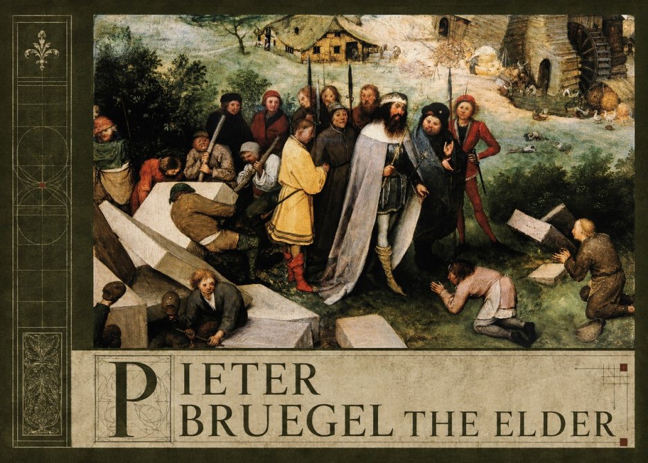 Pieter Bruegel The Blind Leading the Blind III No3 - Poster