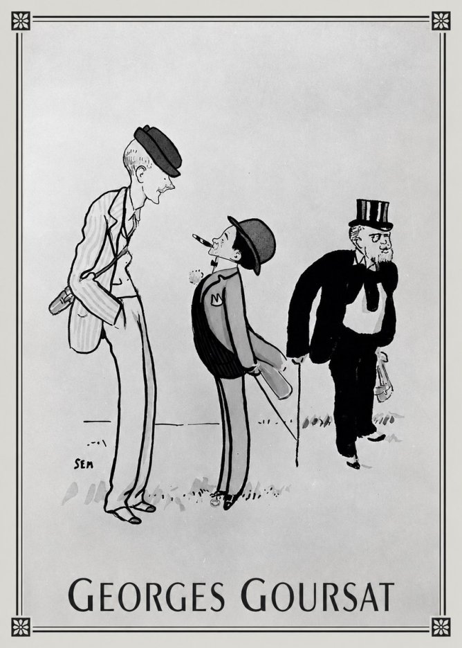 Georges Goursat Georges Goursat V No1 - Poster