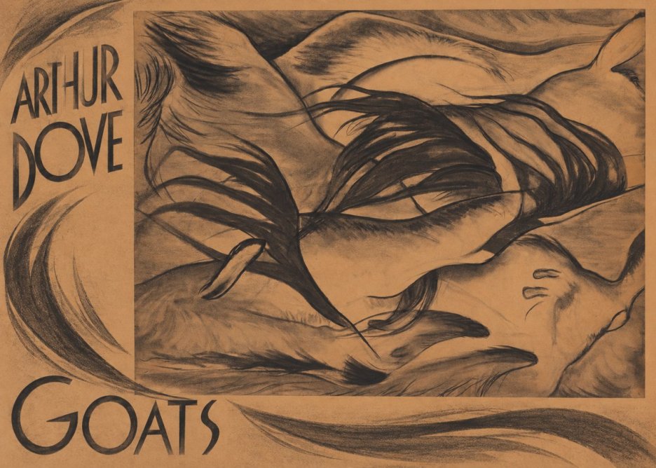Arthur Dove Goats No2 - Poster