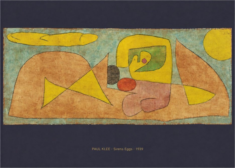 Paul Klee Sirens Eggs No6 - Poster