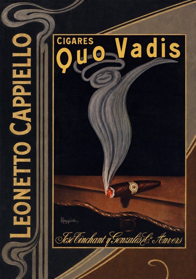 Leonetto Cappiello Quo Vadis No3 - Poster