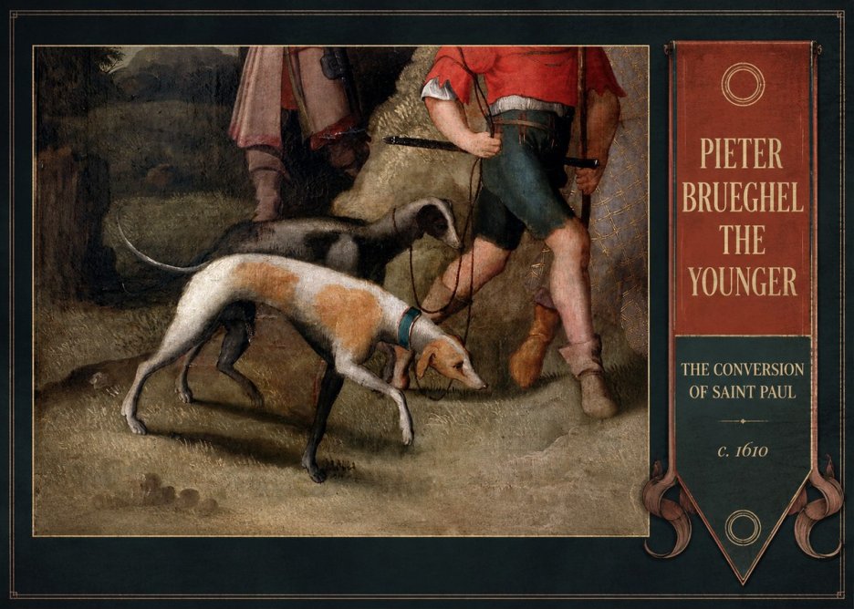 Pieter Bruegel The Conversion of Saint Paul II No6 - Poster