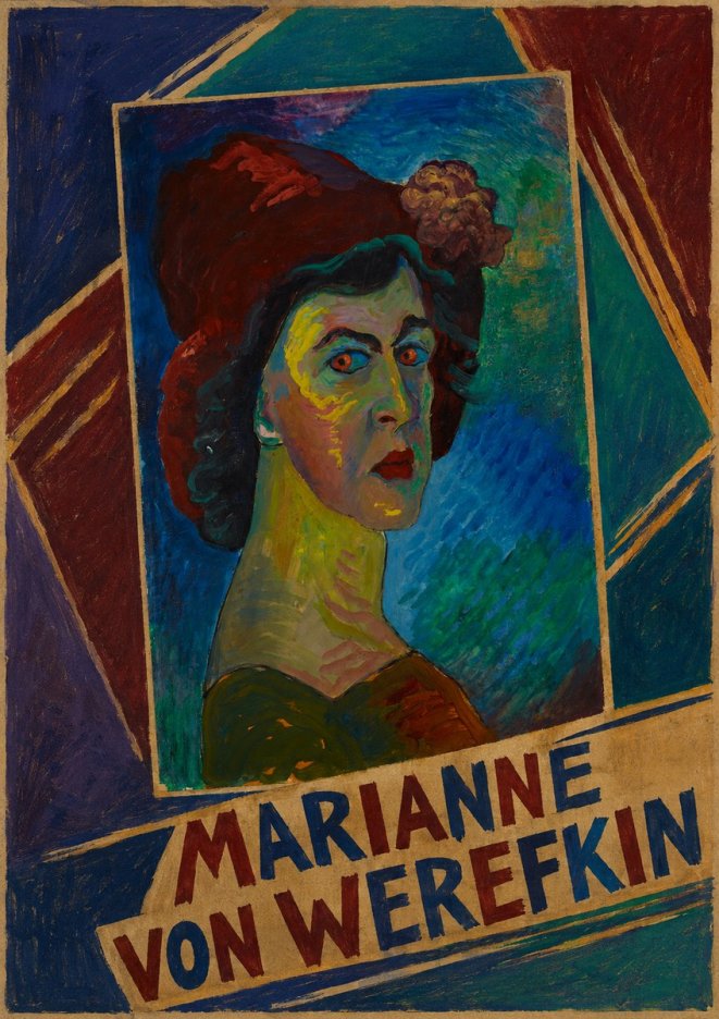 Marianne von Werefkin Self-portrait No5 - Poster