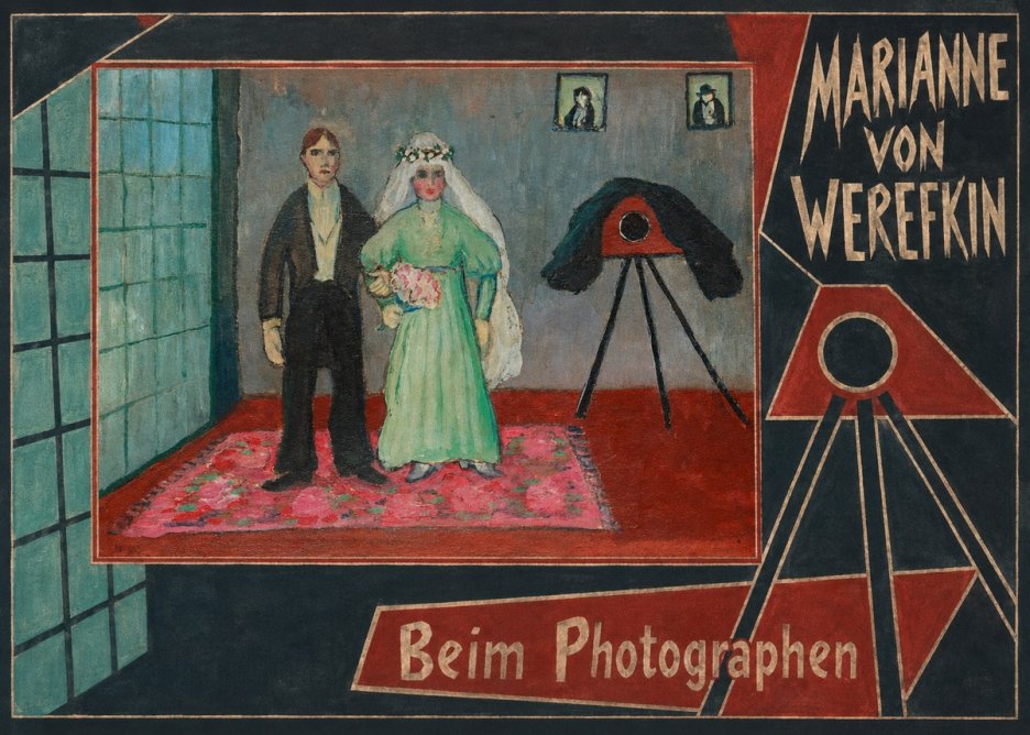 Marianne von Werefkin Beim Photographen No4 - Poster