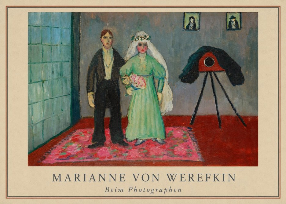 Marianne von Werefkin Beim Photographen No5 - Poster