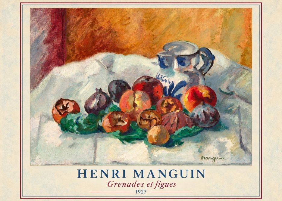 Henri Manguin Grenades Et Figues No3 - Poster