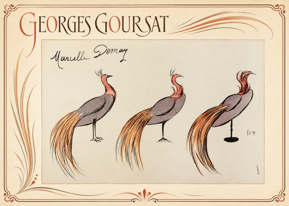 Georges Goursat Marcelle Demay No1 - Poster