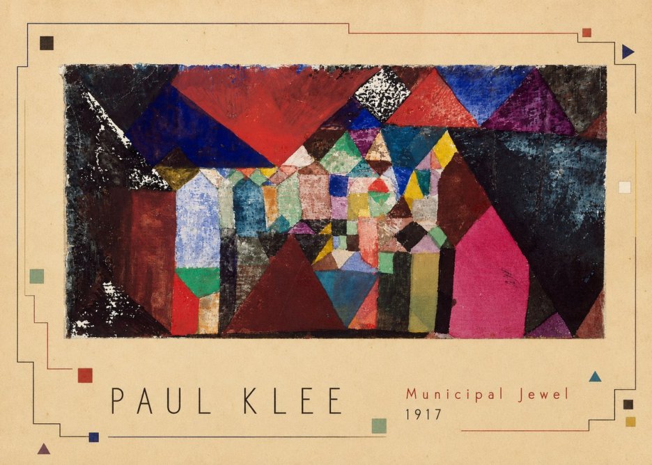 Paul Klee Municipal Jewel No2 - Poster