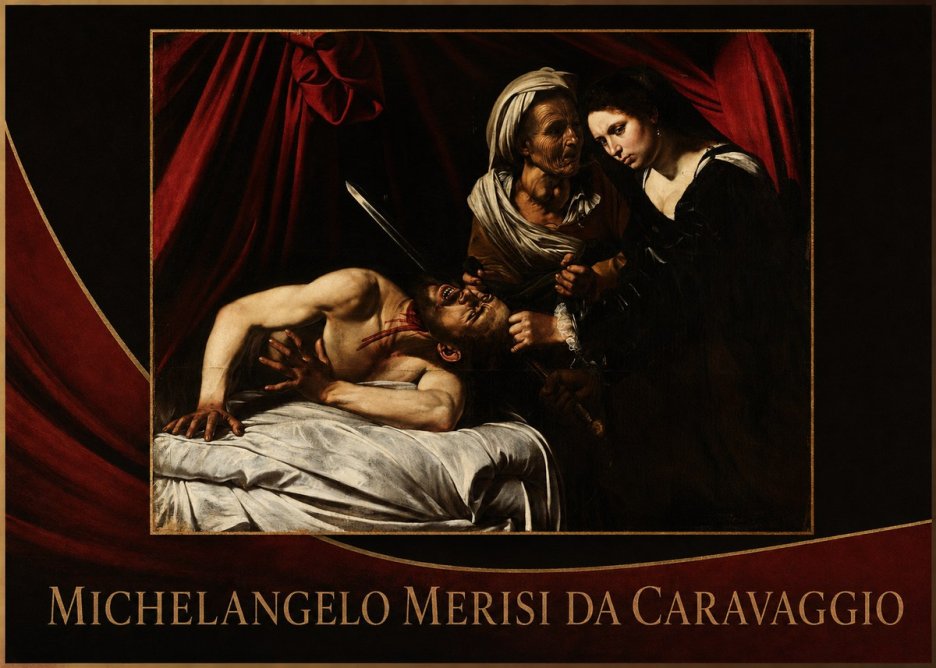 Michelangelo Merisi da Caravaggio Judith Beheading Holofernes III No2 - Poster