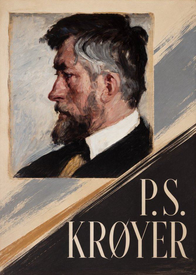 P.S. Krøyer Self-portrait IV No6 - Poster
