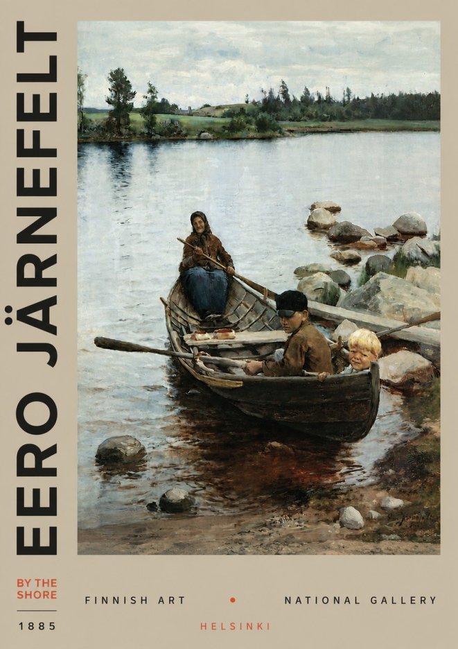 Eero Järnefelt By the Shore No3 - Poster