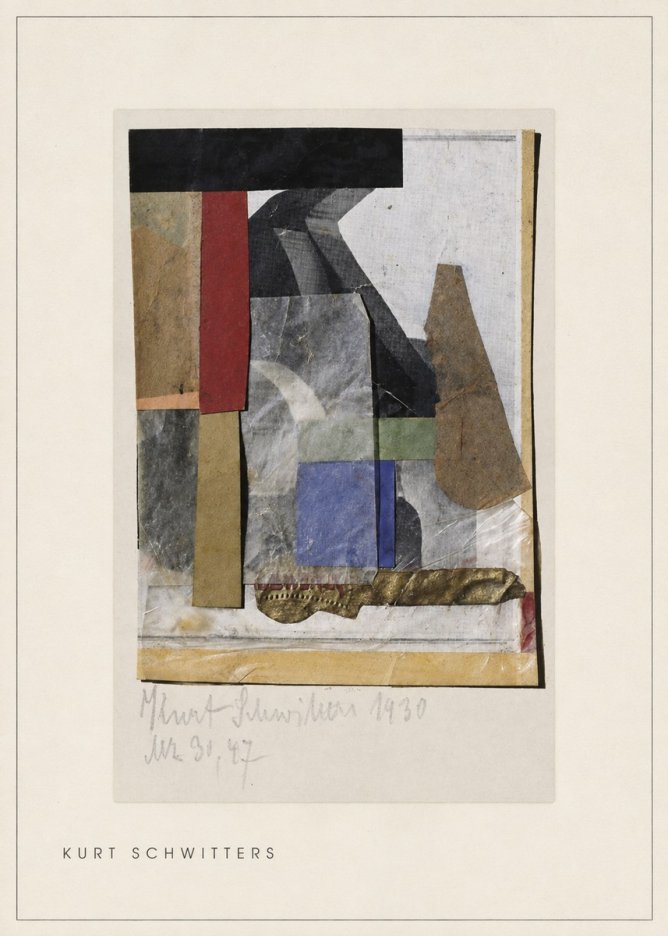 Kurt Schwitters Merz Schwitters 1930 Nr 30, 47 No4 - Poster