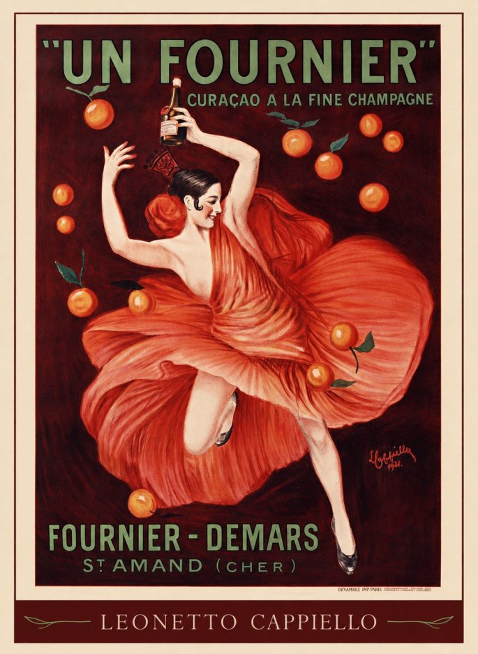 Leonetto Cappiello Un Fournier No3 - Poster