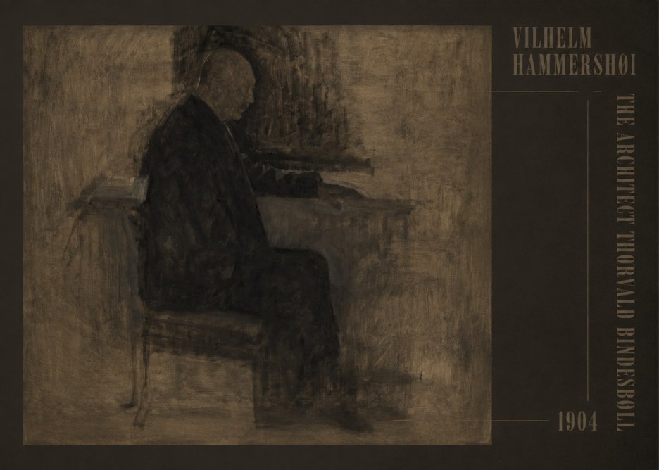 Vilhelm Hammershøi The Architect Thorvald Bindesbøll No5 - Poster