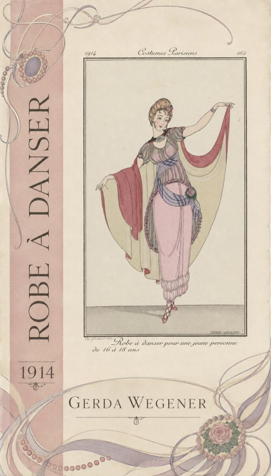 Gerda Wegener Robe À Danser No2 - Poster