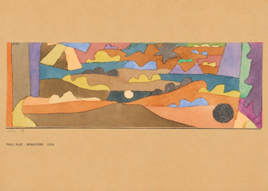 Paul Klee Miniatüre · 1916 No5 - Poster