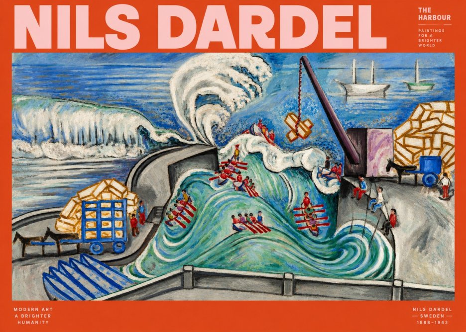 Nils Dardel The Harbour No4 - Poster