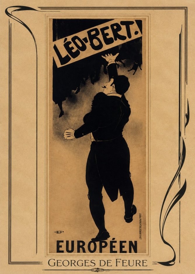 Georges de Feure Léo-bert! II No1 - Poster