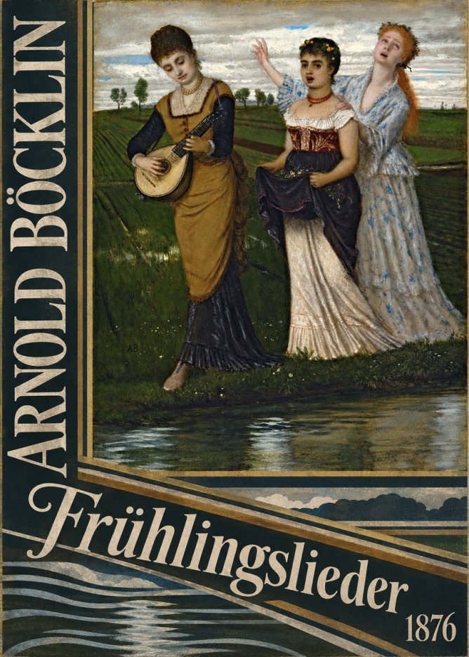 Arnold Böcklin Frühlingslieder No6 - Poster