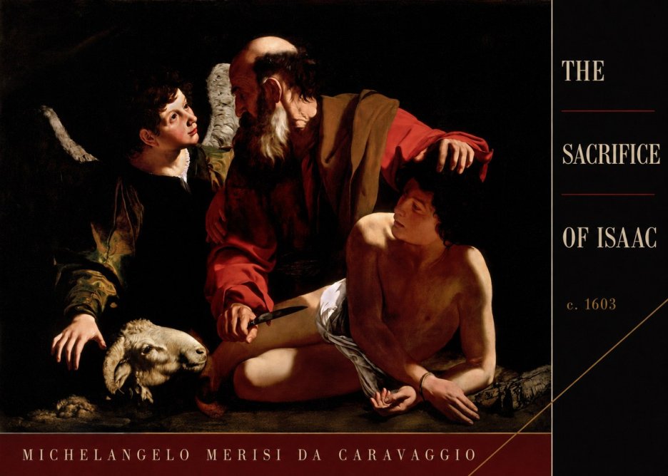 Michelangelo Merisi da Caravaggio The Sacrifice of Isaac III No3 - Poster