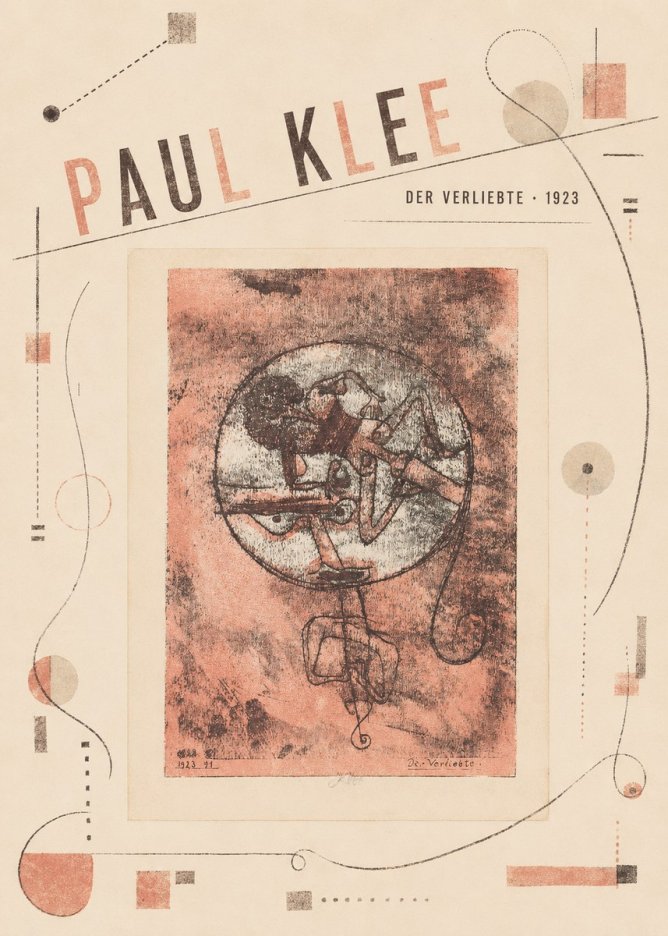 Paul Klee Der Verliebte II No5 - Poster
