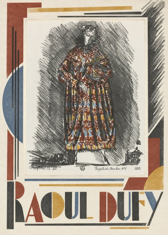Raoul Dufy Croquis N. Viii No2 - Poster