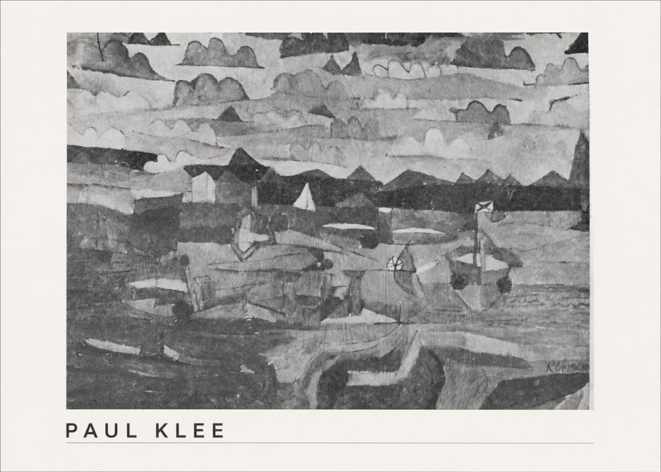 Paul Klee Coastal Landscape No1 - Poster