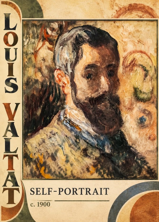 Louis Valtat Self-portrait No5 - Poster